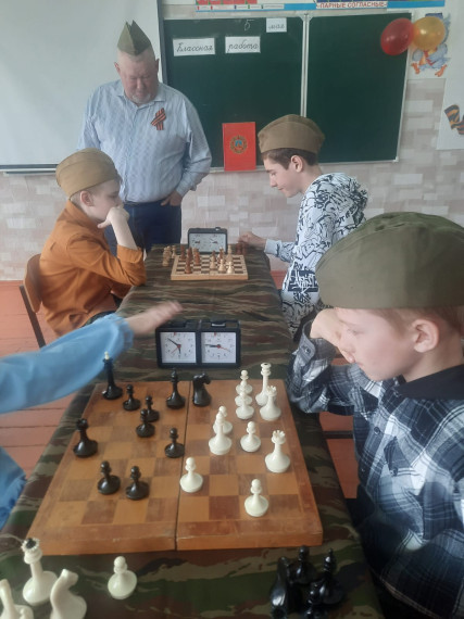 Турнир по шахматам, посвященный 78-й годовщине Победы в ВОВ.